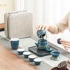 Blue Guyun Portable Travel Set Send Customers Practical Corporate Gifts Household Beam Pot Premium Guest Teapot