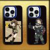 Metal Gear S-Solid Game Phone Case For iPhone 16,15,14,13,12,11,Mini,Pro,MAX Blue Matte Silicone Cover