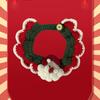 Christmas Cat Scarf: Warm Knitted Collar with Bell