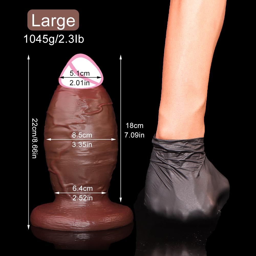 Realistic Dildos for Anal Huge Sex Toys Silicone Big Butt Plug Women Thick Dildo G-spot Masturbation Gay Prostate Massage 18+