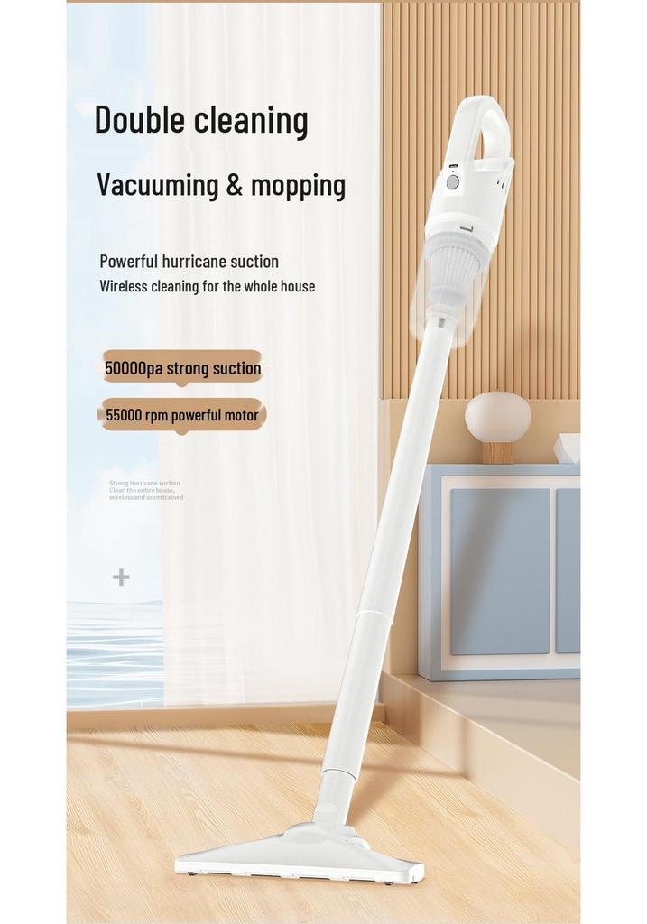 Portable Wireless Vacuum and Mopping Machine - Handheld and Integrated Cleaning Device for Home