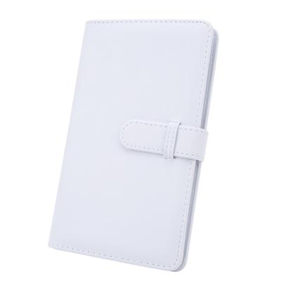 3 Zoll 108 Taschen Fotoalbum PU-Leder Mini Fotoalbum für Kinokarten Visitenkarten Jasmin