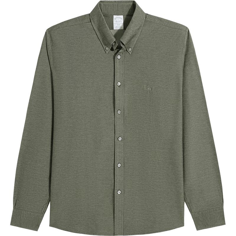 Brooks Brothers Men s Embroidered Logo Casual Shirt S