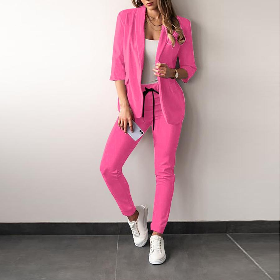 New Casual Fashion Suit Women's Suit Set