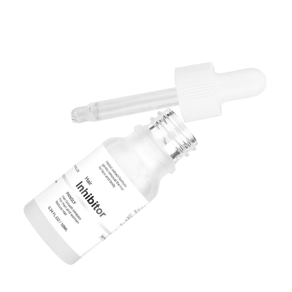 Siero Riparatore Estratto Naturale di Piante da 10ML Inibitore della Crescita dei Capelli per Depilazione Corporea Permanente