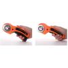 45mm Sewing Rotary Cutter Safe Lock Incisive Fabric Quilting Roller Cutter for Cloth Rubber Leather