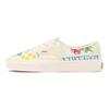 Vans Authentic Series Canvas Casual Cartoon Print Low-Top Skate Shoes Unisex Sneakers White Green Blue VN0A5KRDAS1