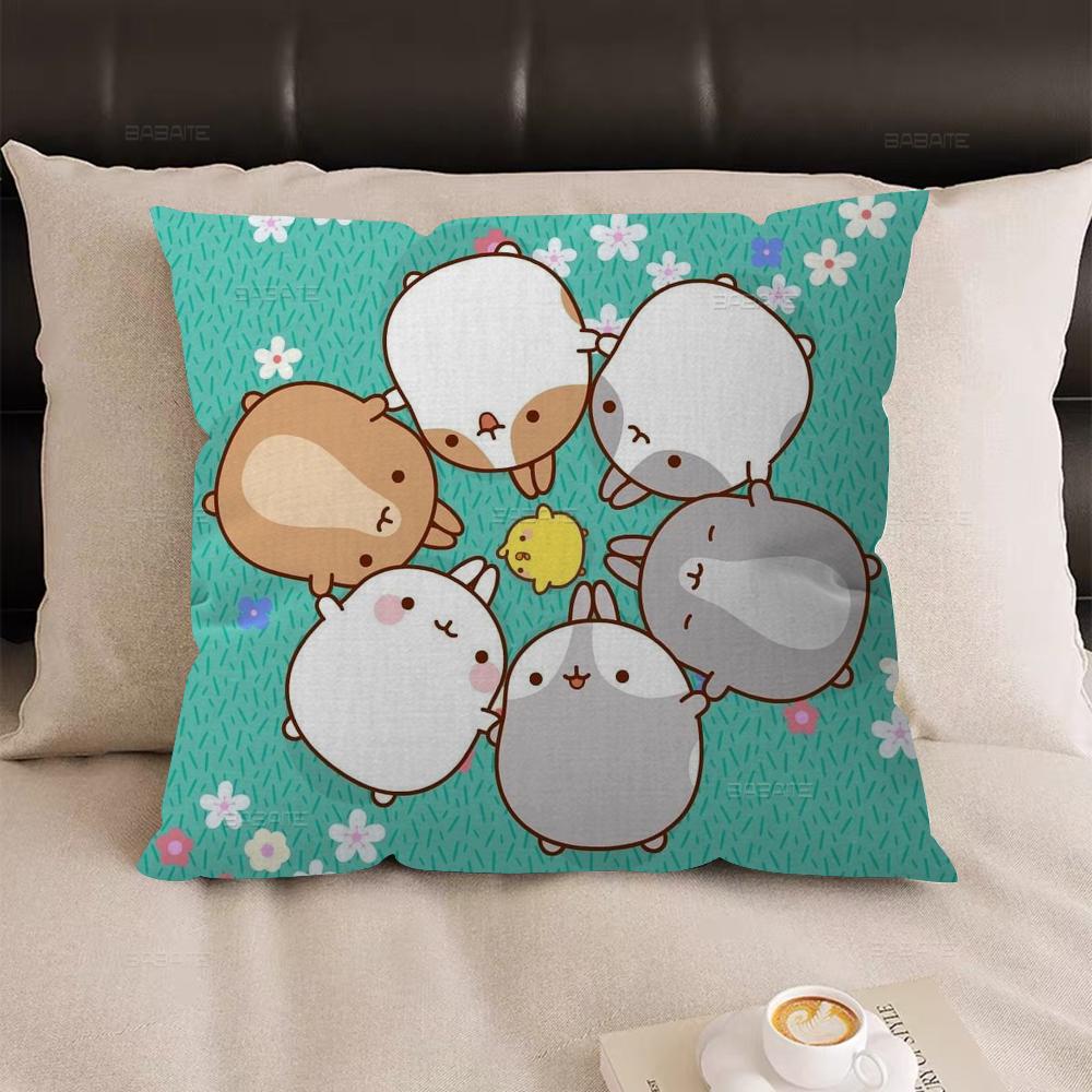 Cute Bunny Rabbit Pillowcase toon Gift Cushion Cover Bedroom Home Sofa Chair Seat Decor pillow case