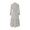 VISITINNEWYORK Print Collar Frill Dress (Vz3Op11)