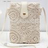 Bag Women's Lace Hollow Casual Style Mini Mobile Phone Bag Fashion Versatile Hollow Cotton Thread Pattern Shoulder Bag