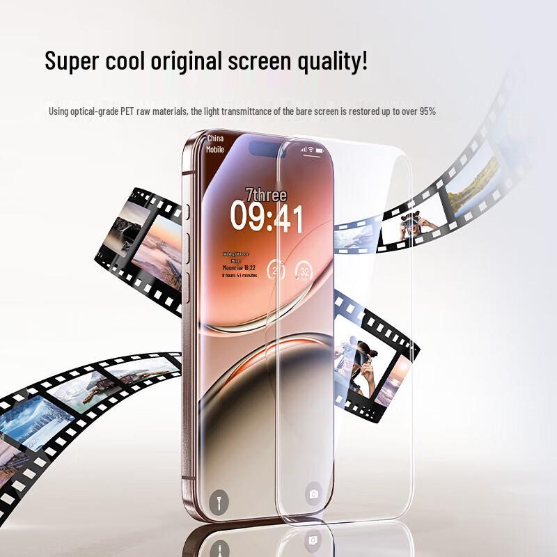 Baseus Dual Pack HD Tempered Glass Screen Protector for iPhone