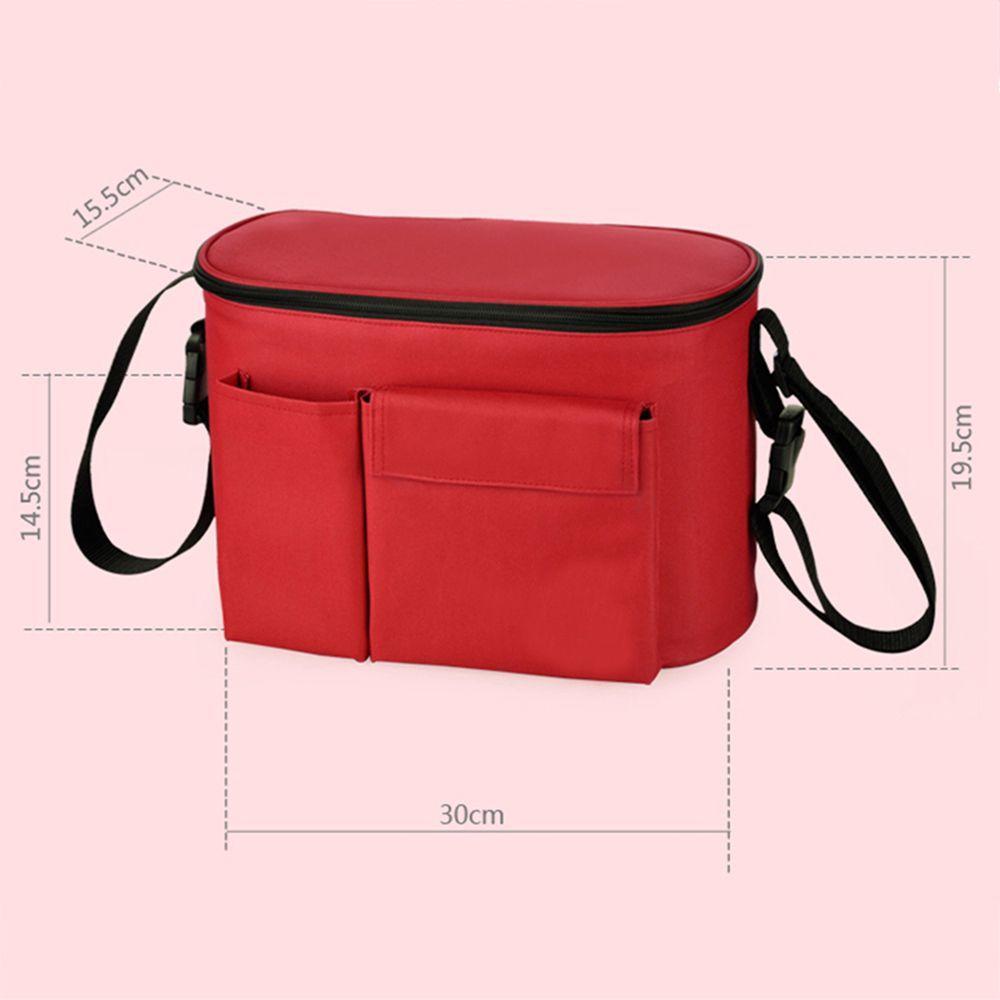 Nützliche praktische Multifunktions-Aufbewahrungstasche für Babyprodukte, Tassen- und Lebensmittelhalter, Kinderwagen-Organizer
