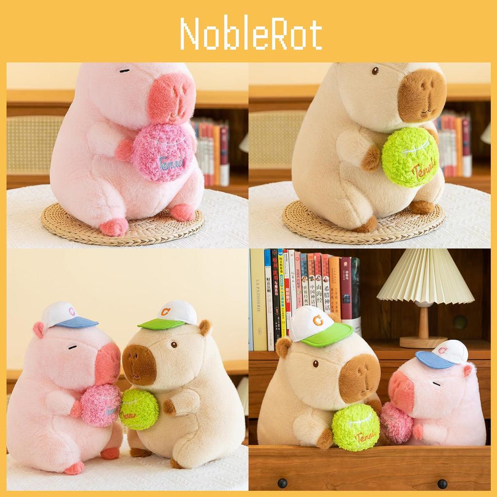 Capybara Plush Sporty Toy Cute Doll Girls Kids Sleeping Companion Gift Birthday
