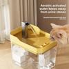 USB-betriebene Haustier-Wasserfontäne mit automatisch zirkulierendem Filter, Trinkspender, leise Wasserschale für Katze, Hund, Haustiere, Flüssigkeitsversorgung