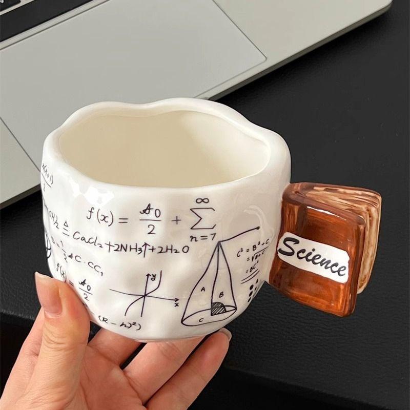 

Creative and Quirky Academic Ceramic Mug, Office High-value Coffee Mugs, Birthday Gift Tea Cup, Home Decoration Photo Background 301-400ml