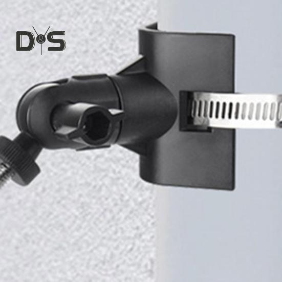 Supporto per Telecamera Staffa di Montaggio su Tubo Rotazione a 360 Gradi Regolabile Installazione Facile Supporto per Telecamera per EufyCam 2C/per Spotlight Cam