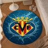 CF Football Emblem Round Mat Home Decor, Chair Rug For livingroom,Bedroom, Doormat Home Decor Birthday Gift Christmas Gifts