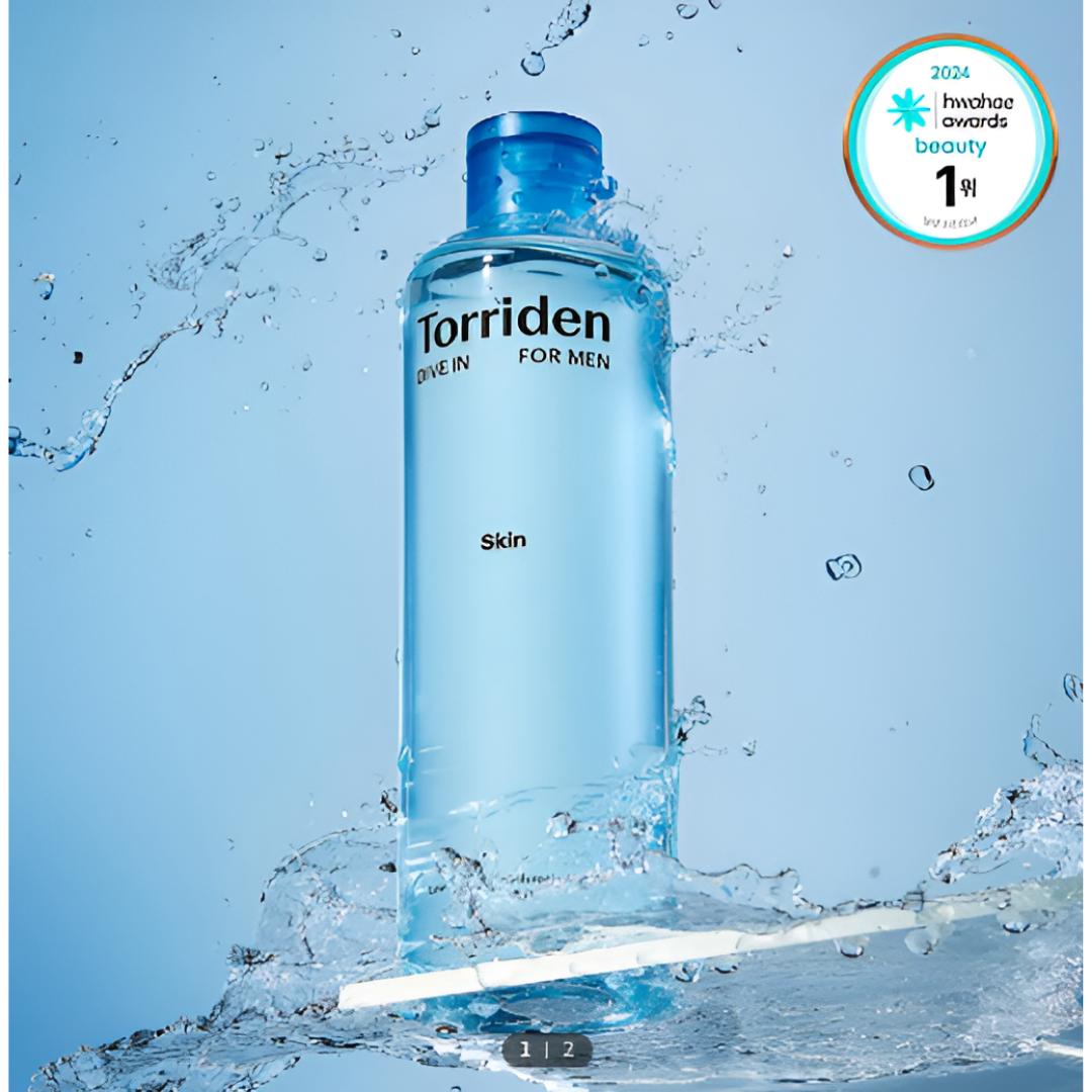 

[Torriden] Dive-In For Men Low Molecular Hyaluronic Acid Skin Toner 300ml