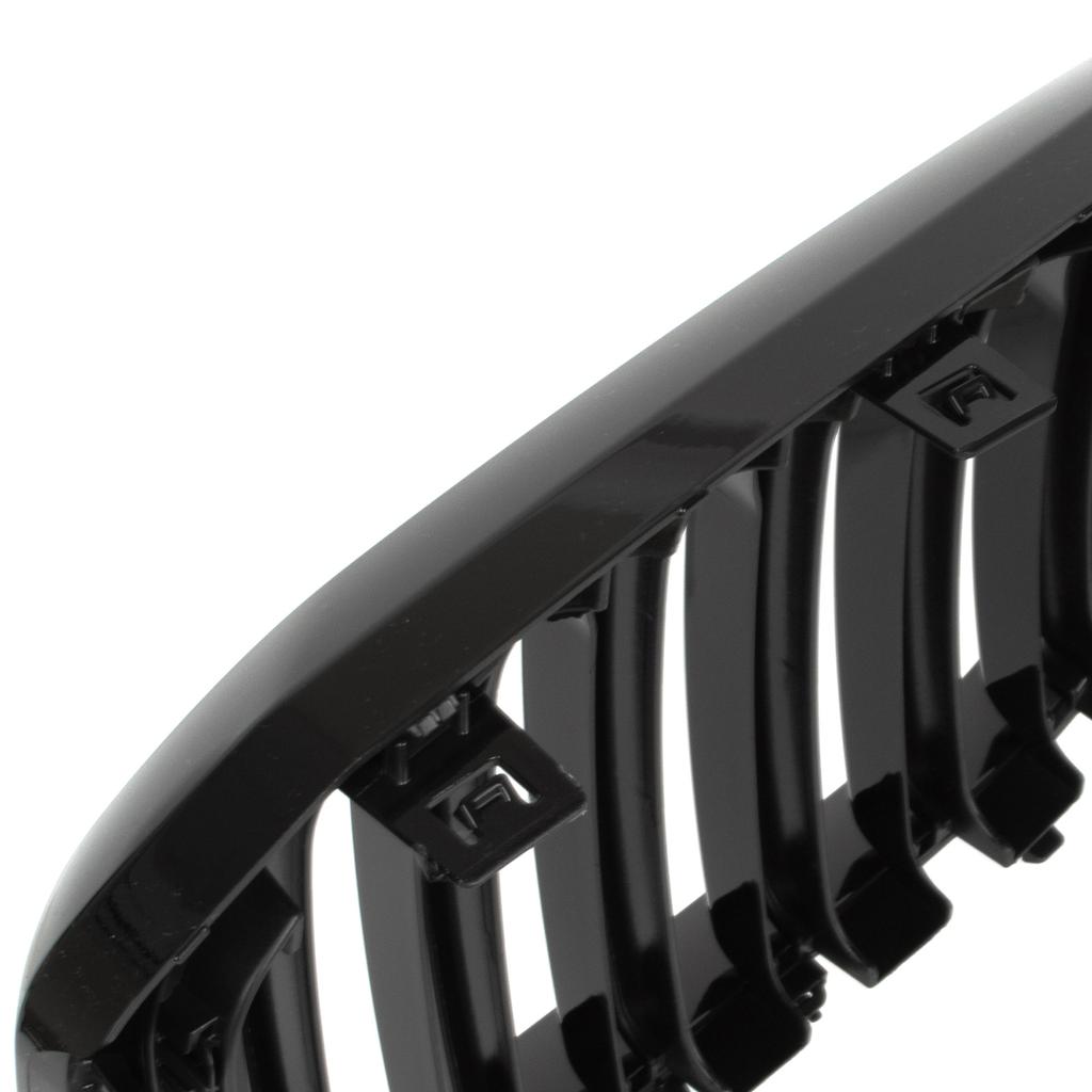 BMW X3 G01 2017- Grilles Between the Headlights (kidneys) Left + Right Set BLACK GLOSSY DOUBLE BAR