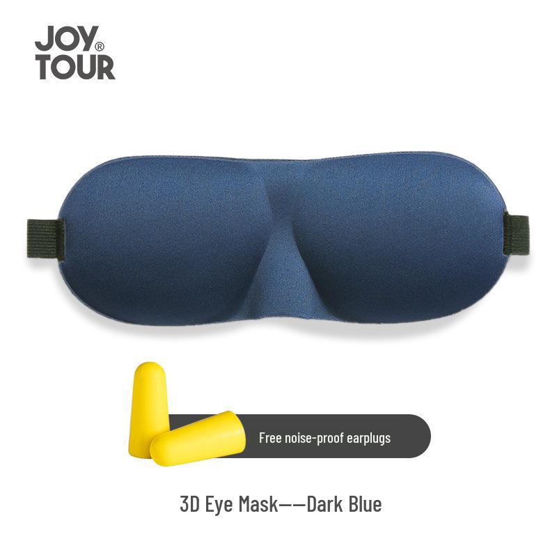 

Korean Cartoon 3D Eye Mask with Earplugs - Light Blocking Sleep Mask for Men and Women
