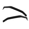 Upper Cab Corner Molding Set for Ford For F150 2009 2014 2 Pieces Roof Trim Direct Replacement for Easy Installation