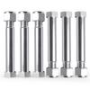 6 Pcs Mini Excavator Pin Replacement for AGT Excavators 25mm Alloy Steel Small Digger Link Pin