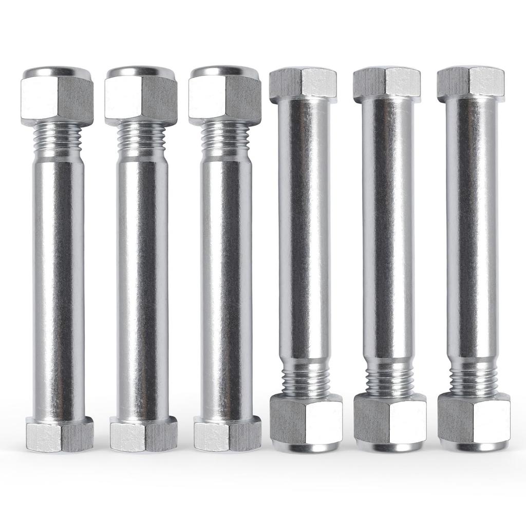 6 Pcs Mini Excavator Pin Replacement for AGT Excavators 25mm Alloy Steel Small Digger Link Pin