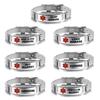 Stainless Steel Medical Alarm Bracelets Adjustable Wristband Emergency Medical Bracelets Medical Alert IDs Bracelet