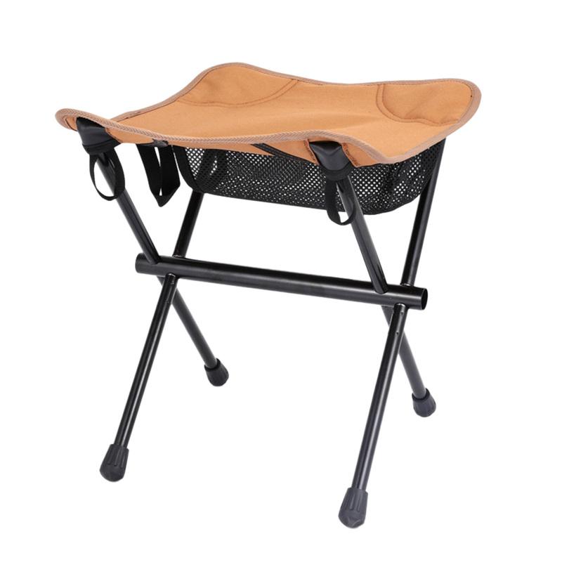 

Легкий портативный походный стул, компактный дорожный табурет для ног для путешествий, пикника, кемпинга, пешего туризма