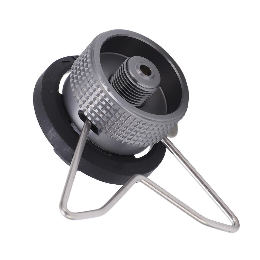 Camping Grill Gas Stove Adapter Aluminum Alloy Butane Gas Stove Adapter with Bracket IPB Converter