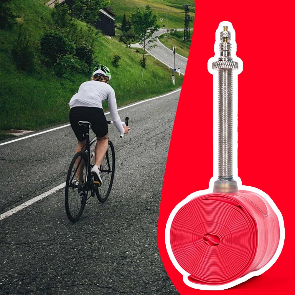 700C X 23 25 28C Ultralight Bike Inner Tube 60mm Length  Valve Road Bicycle TPU Inner Tube Super Light Tube for Road Bike