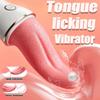 Clitoral Stimulator Tongue Vibrator Red  Oral Sex Clitoris Vibrator, Tongue Toy for Women, Clitoral Licking Vibrator with 10 Modes  Adult Toys