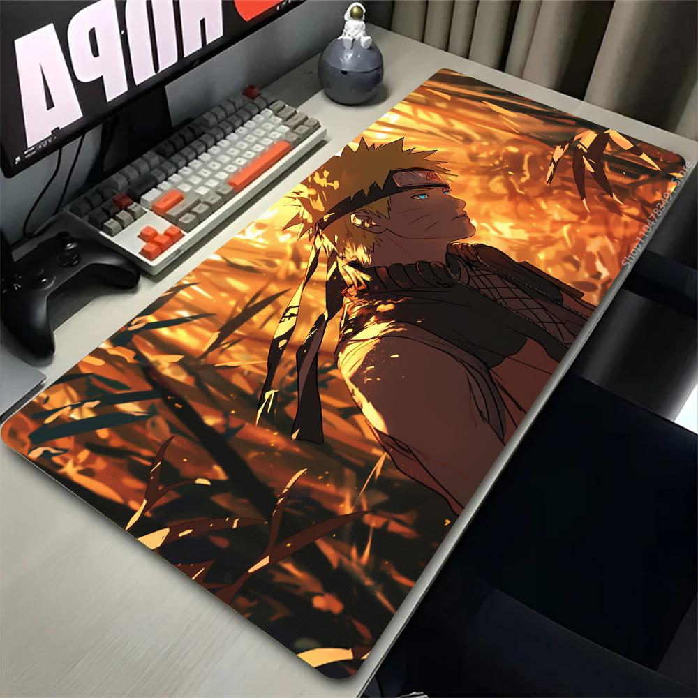 Großes Mauspads PC Speed Für E-Sport-Spieler Laptop Computer Tastatur Schreibtischmatte Mousepad Uchiha Itachi Madara NNaruto Uzumaki