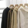 Korean Loose-Fit Hooded Knit Sweater Cardigan for Women - Autumn/Winter Thickened Outerwear