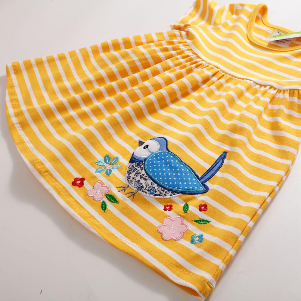 2025 Sommerkleid für Mädchen im europäischen und amerikanischen Stil - Neue Kinderbekleidungskollektion