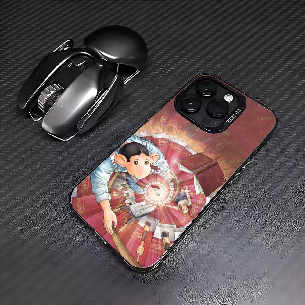 T-The Darwin Anime I-Incident  Phone Case For iPhone17,16,15,14,13,12,11 Plus,Pro Max Colored Silver Plated Inside Cover