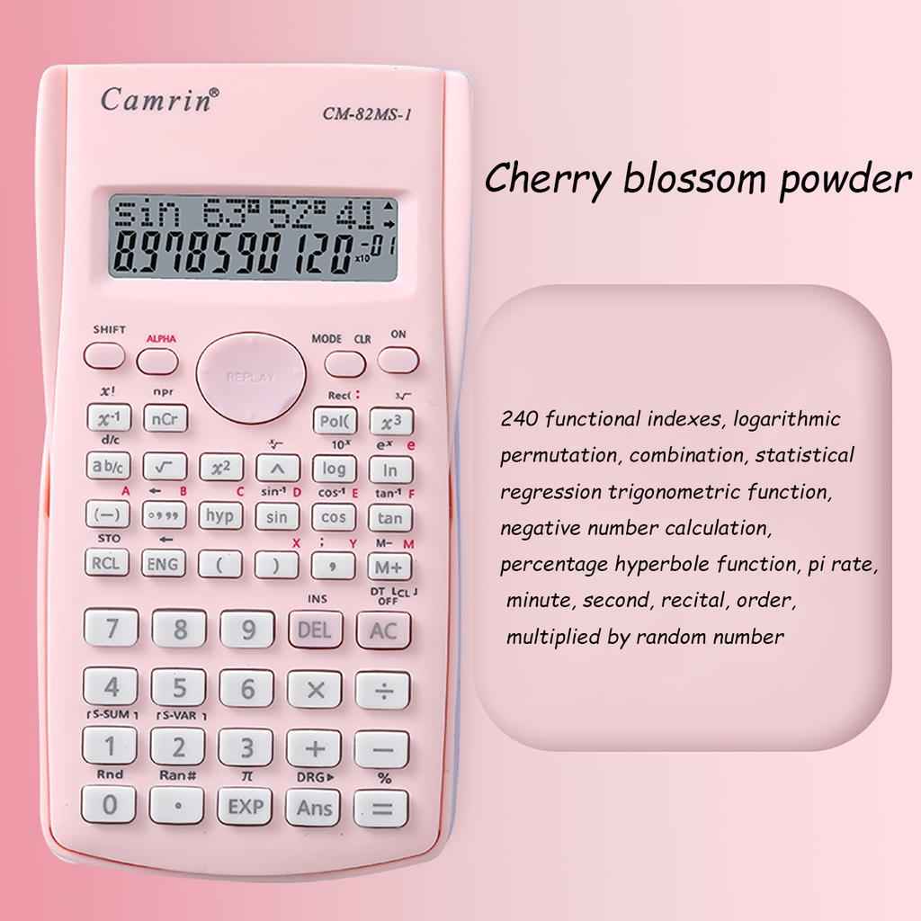 Functions 10-digit Calculator for Students Intermediate Exam Back To School Teaching Supplies Financial Accounting Tools