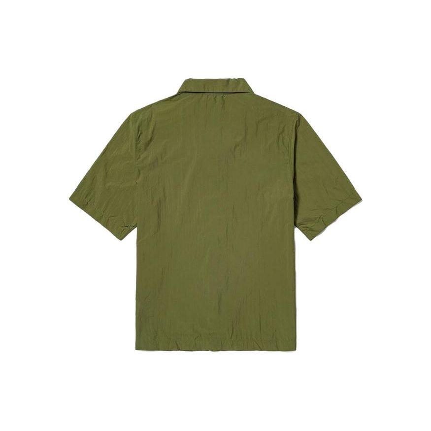 Timberland Solid Color Packable Breathable Quick-Dry Outdoor Polo Shirt Unisex Shirts Avocado-Green A68F1-V46