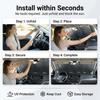 Windshield Sun Shade Foldable Accordion Oversized Reflective Cover Car Visor Heat Insulation Dashboard Protection for SUV Summer