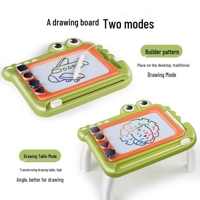 Magnetic Drawing Board for Toddlers 0-3 Years | Hand-Painted Educational Toy for Learning & Creativity