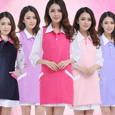Women's Sleeveless Work Apron for Beauty Salon Technician
