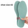 Cotton Anti-Odor Insoles Elastic Net Eye Breathable Insole Bamboo Charcoal Insoles  Sports Shoes