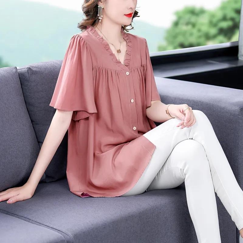 Летний маленькая рубашка — фото 8