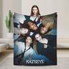 Katseye Members Kpop Fleece Blankets Gnarly Creative Throw Blanket for  Sofa Bedding Lounge 125*100cm Quilt