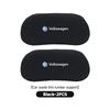 BIG1 Car Suede Headrest Neck Support Soft Seat Lumbar Accessories For Volkswagen VW Polo Jetta Sagitar Magotan Passat B5 B6 B7 CC