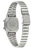 Casio Digital Quartz Watch with Stainless Steel Strap Bracelet Women's LA670WEA-8AEF, Silver,