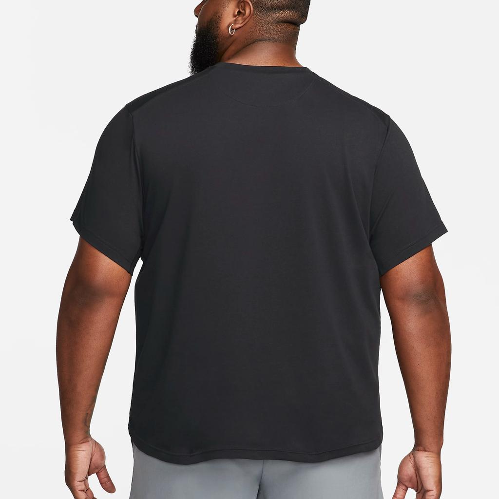 Nike Solid Color Pullover Short Sleeve Crew Neck T-Shirt Men Tops Black DV9831-010