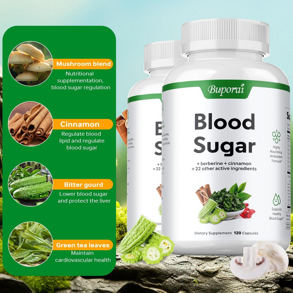 Buporai Berberine Mixture Capsules - Heart Health
