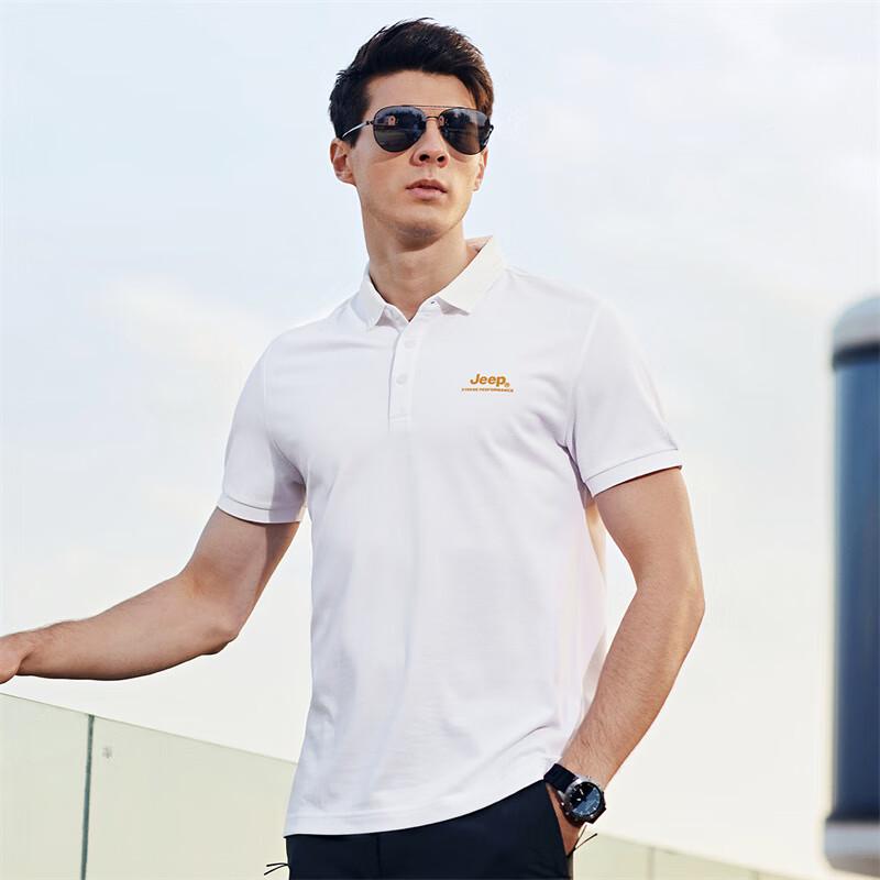 JEEP Men s Casual Sport Short-Sleeve Polo Shirt 3XL
