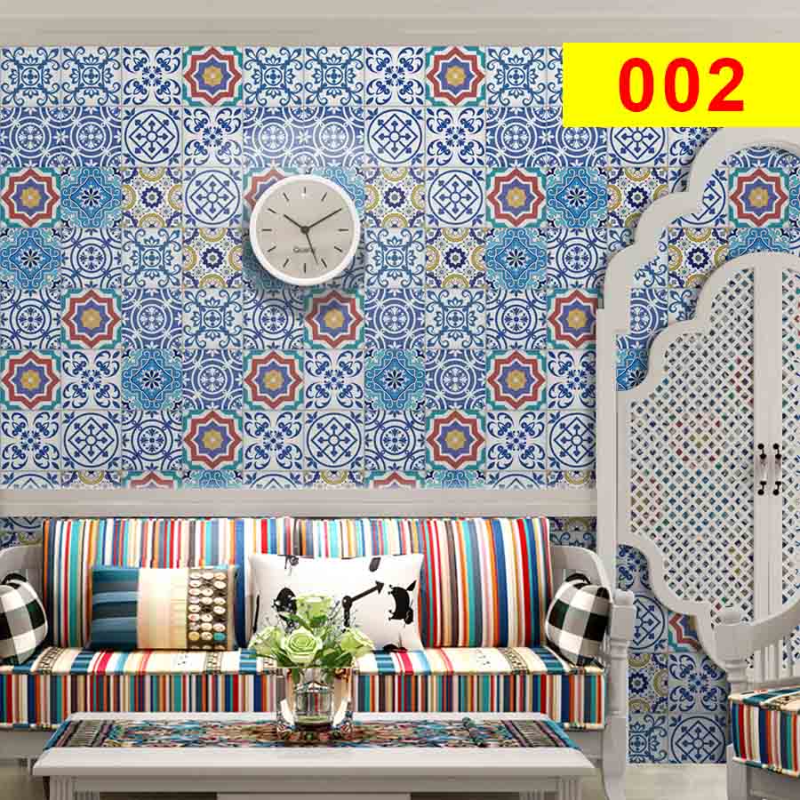 PVC Kitchen Oil-Proof Film High-Temperature Resistant Self-Adhesive Wall Stove Anti-Fume Waterproof Stickers for Tile Floors